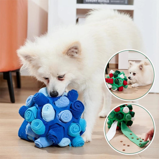 Jouets à nourriture pour Chien Puzzle à renifler